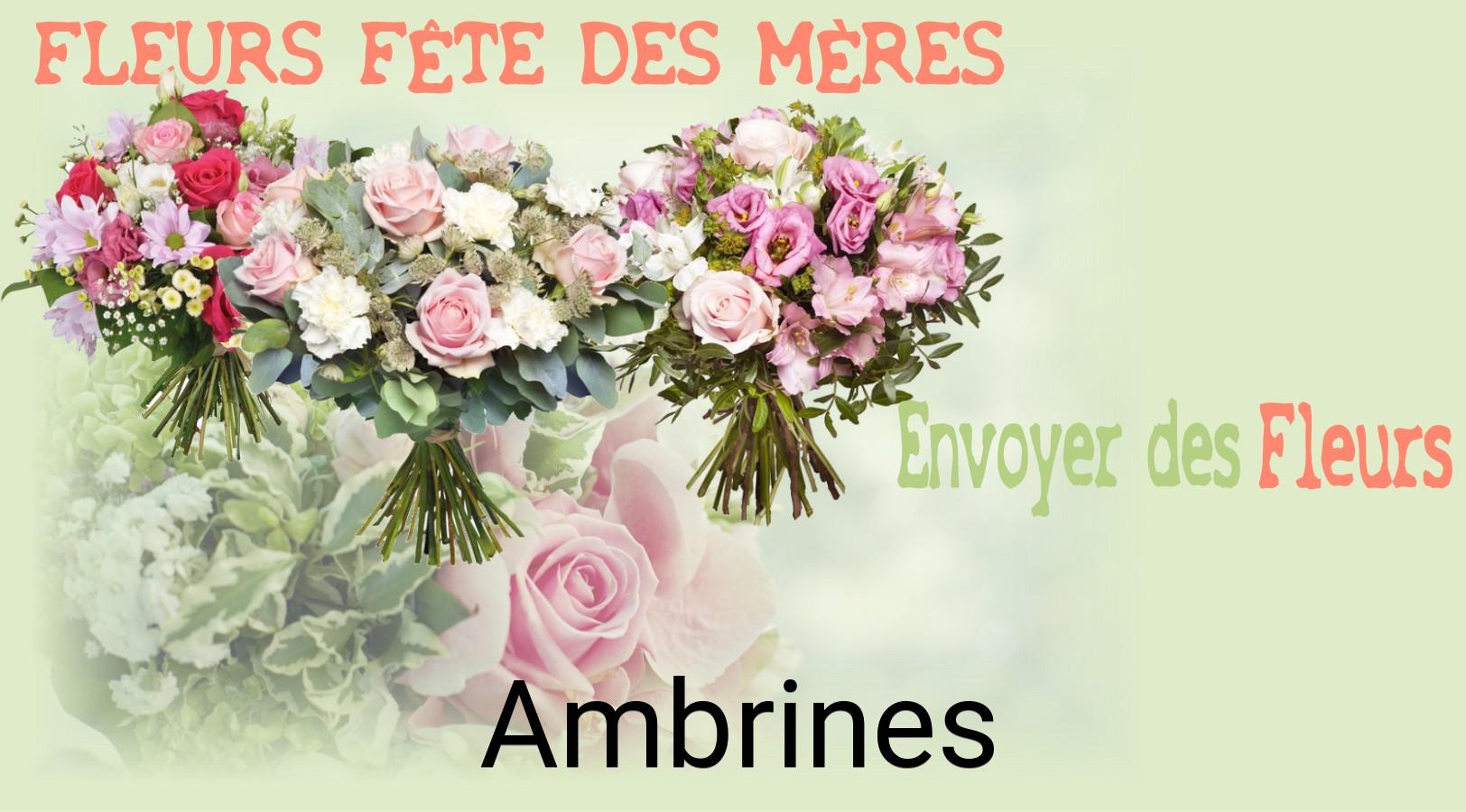 Bouquet de Fête des Mères livré à Ambrines