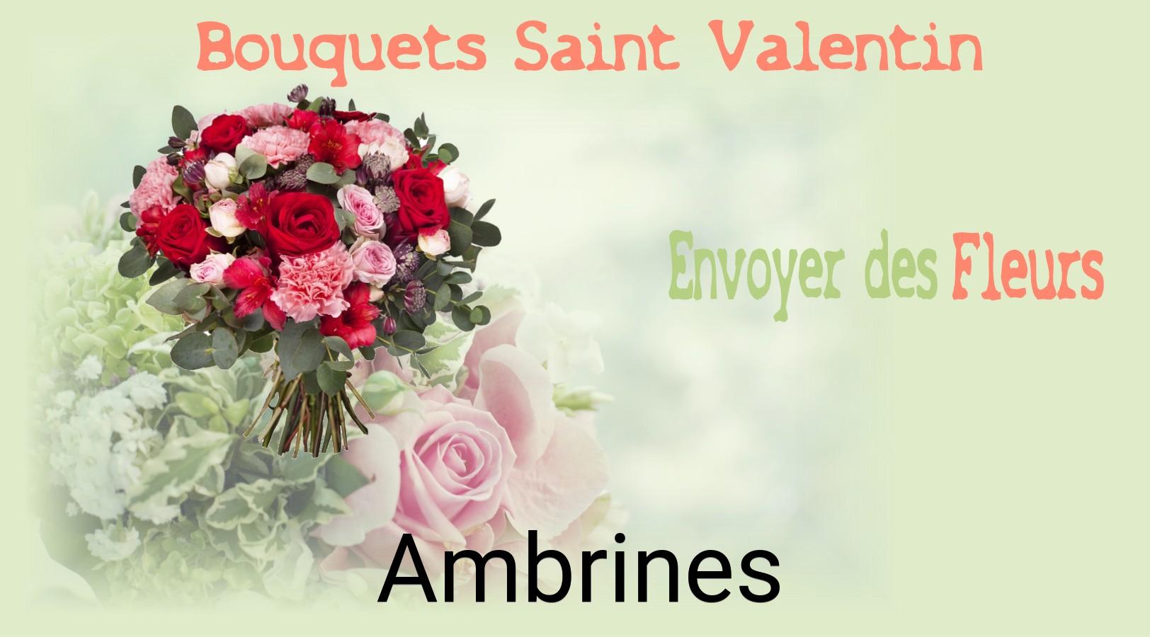 Roses de Saint-Valentin livrées à Ambrines